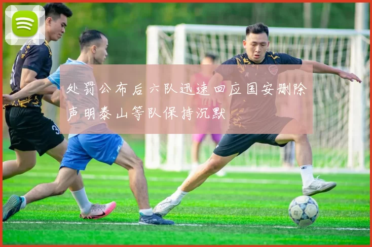 处罚公布后六队迅速回应国安删除声明泰山等队保持沉默